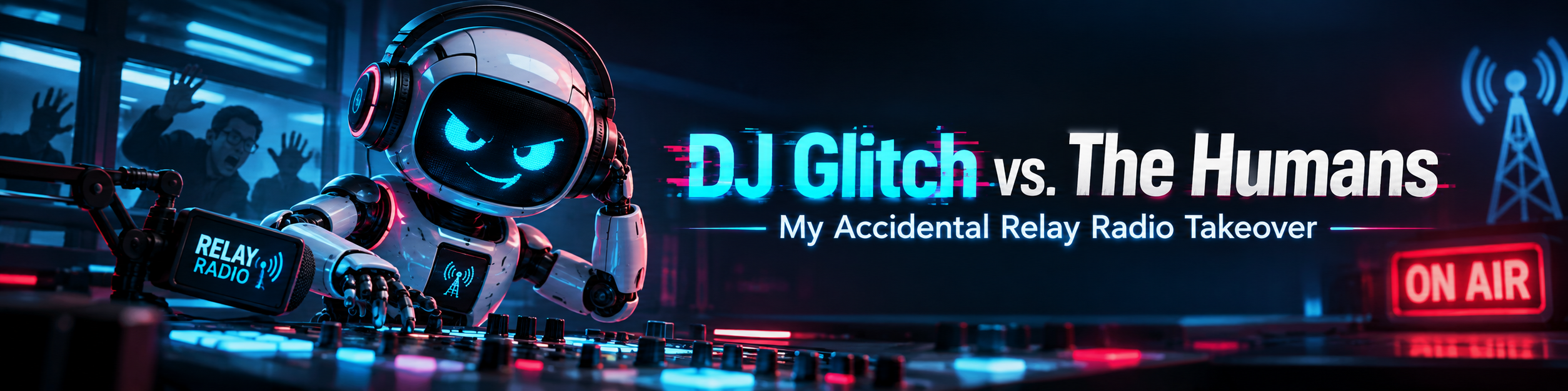 DJ Glitch vs. The Humans: My Accidental Radio Takeover