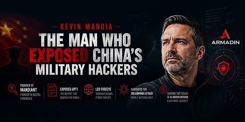 Kevin Mandia - The Man Who Exposed China's Military Hackers