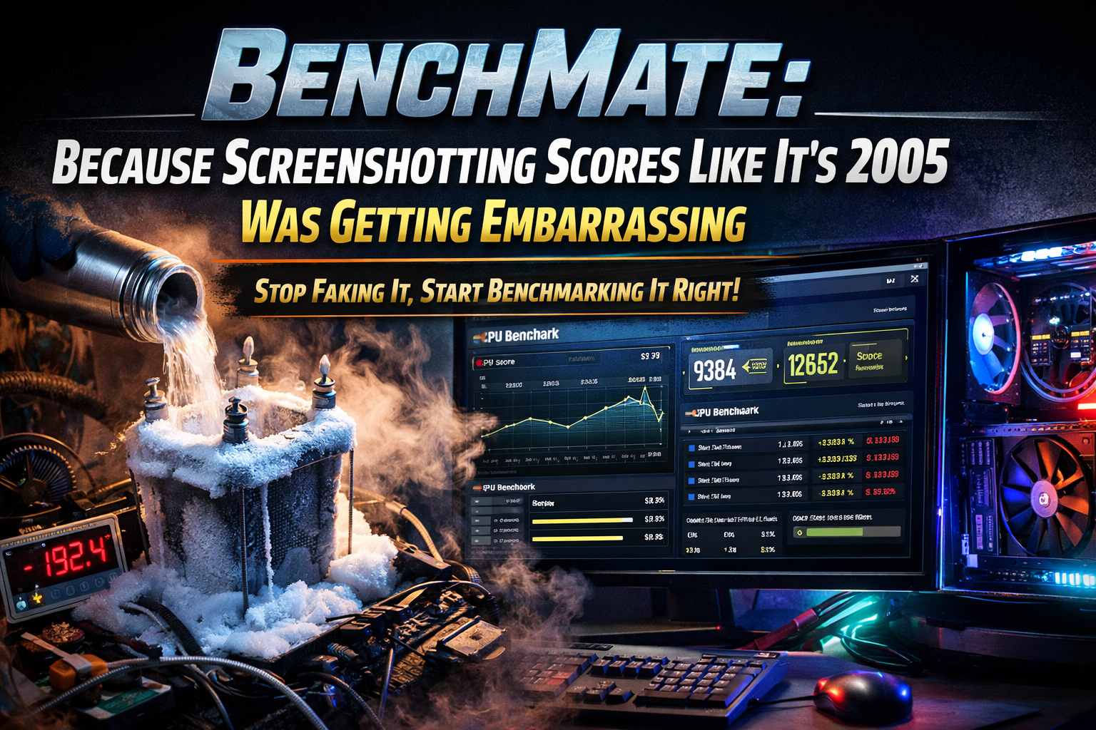 BenchMate: Because Screenshotting Scores Like It’s 2005 Was Getting Embarrassing