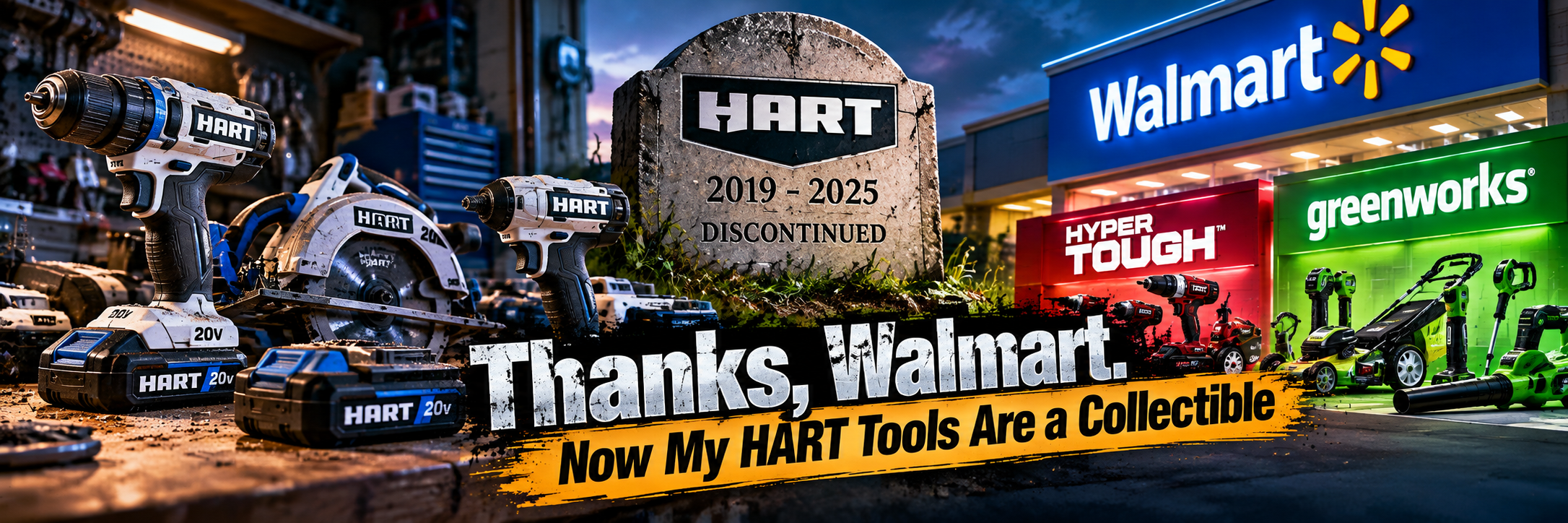 Thanks, Walmart. Now My HART Tools Are a Collectible